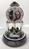 The Godfather 10" Tall Glass Dome Anniversary Clock (Cracked Face)