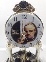 The Godfather 10" Tall Glass Dome Anniversary Clock (Cracked Face)