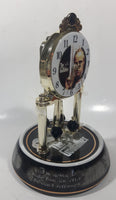 The Godfather 10" Tall Glass Dome Anniversary Clock (Cracked Face)