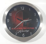 Corvette Racing Round 10" Wall Clock