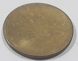 Vintage Famous Players Tech Town Gaming Game Token Metal Coin