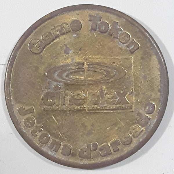 Vintage Famous Players Cineplex Odeon Galaxy No Cash Value Gaming Game Token Metal Coin