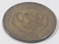 2003 Chuck E. Cheese No Cash Value Gaming Game Token Metal Coin