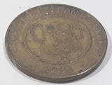 2003 Chuck E. Cheese No Cash Value Gaming Game Token Metal Coin