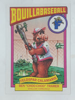 1987 Topps Chewing Gum Alien Productions Bouillabaseball Alf Trading Cards (Individual)