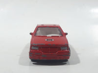Unknown Brand #121 Fire Dept Rescue Unit Red Sedan Die Cast Toy Car Vehicle