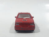 Unknown Brand #121 Fire Dept Rescue Unit Red Sedan Die Cast Toy Car Vehicle