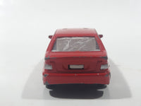 Unknown Brand #121 Fire Dept Rescue Unit Red Sedan Die Cast Toy Car Vehicle