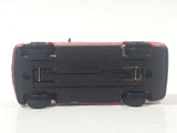 Unknown Brand #121 Fire Dept Rescue Unit Red Sedan Die Cast Toy Car Vehicle