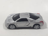 Maisto 2002 Cadillac Cien Concept Silver Die Cast Toy Car Vehicle