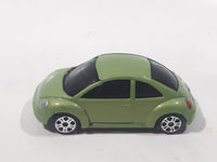 Maisto VW Volkswagen New Beetle Green Die Cast Toy Car Vehicle
