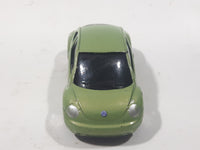 Maisto VW Volkswagen New Beetle Green Die Cast Toy Car Vehicle