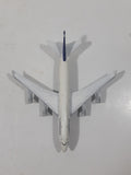 2009 Matchbox Lufthansa Boeing 747-400 Jumbo Passenger Jet Airplane White Die Cast Toy Car Vehicle