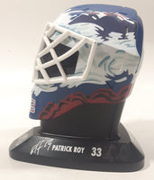 1996-97 McDonalds Mini Goalie Mask Colorado Avalanche Patrick Roy #33