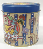 Rare Nintendo Creatures Game Freak TV Tokyo Sho Pro JR Kikaku Pokemon Characters Japanese Lettering 4" Tall Tin Metal Canister