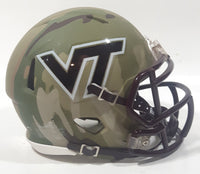 Riddell VT Virginia Tech Football Helmet Camouflage Mini 5" Tall