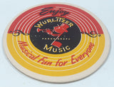 Vintage Wurlitzer Phono Graph Music Enjoy Musical Fun For Everyone Paper Coaster