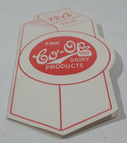 Vintage Vi-Co Chocolate Drink Co-Op Fine Dairy Products Milk Carton Shaped Paper Card with Prinzess Victoria Finest Silver Eyed Sharps West Germany Needle Packet