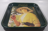 Vintage 1980 60th Anniversary of Coca-Cola in Vancouver 1920-1980 Yellow Dress Woman Official Tray