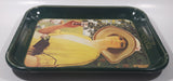 Vintage 1980 60th Anniversary of Coca-Cola in Vancouver 1920-1980 Yellow Dress Woman Official Tray