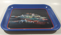 1996 Pepsi Cola Route 66 Diner "The way it was when Pepsi was a dime" Savage Blue Metal Beverage Serving Tray
