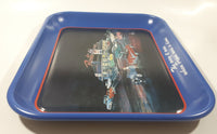 1996 Pepsi Cola Route 66 Diner "The way it was when Pepsi was a dime" Savage Blue Metal Beverage Serving Tray