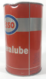 Vintage ESSO Mineralube 20-20W Motor Oil One Quart Orange Metal Can FULL