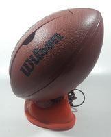 Vintage 1984 K-Promotions Doritos Super Bowl XIX Brown Wilson Football Shaped Corded Phone with Orange Base