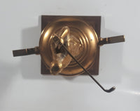 Vintage 1956 P.J.G.A. Fall HDCP "B" Flight 1st Won By Kaz Ochian 17 3/4" Tall Brass Golf Trophy with Wood Base