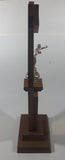 Vintage 1966 Trophee Pepsi-Cola Golden Gloves Champion 20" Tall Silver Look Metal and Wood Boxing Trophy