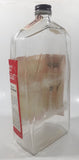 Rare Antique 1940s WWII Era United Distillers Limited Vancouver, B.C. Frost-Tox Anti-Freeze One Imperial Quart 10" Tall Glass Bottle with Paper Label