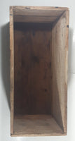 Antique Canadian Industries Limited C-I-L 50 Lb. Polar Stumping Powder High Explosives Wood Crate Box Blasting Collectible