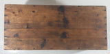 Antique Canadian Industries Limited C-I-L 50 Lb. Polar Stumping Powder High Explosives Wood Crate Box Blasting Collectible