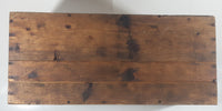 Antique Canadian Industries Limited C-I-L 50 Lb. Polar Stumping Powder High Explosives Wood Crate Box Blasting Collectible