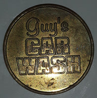 Guy's Car Wash No Cash Value Token Metal Coin