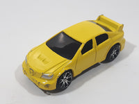 Motor Max 1/64 Scale 6143-6 Yellow Die Cast Toy Car Vehicle