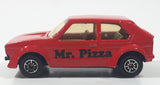 Maisto VW Golf GTI Mr. Pizza Red Die Cast Toy Car Vehicle