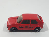 Maisto VW Golf GTI Mr. Pizza Red Die Cast Toy Car Vehicle