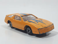 Zee Toys Dyna Wheels No. D97 Pontiac Firebird #77 Yellow Die Cast Toy Car Vehicle