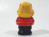 1998 Shelcore Fireman 2 1/2" Tall Toy Figure