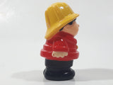 1998 Shelcore Fireman 2 1/2" Tall Toy Figure