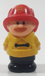 1998 Shelcore Fireman 2 1/2" Tall Toy Figure