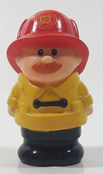 1998 Shelcore Fireman 2 1/2" Tall Toy Figure