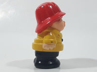 1998 Shelcore Fireman 2 1/2" Tall Toy Figure