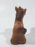 2007 Fisher Price Little People Brown Horse 3 1/4" Tall Toy Figure