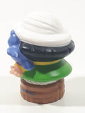 2001 Fisher Price Little People Zookeeper Sonya Lee Blue Bird On Shoulder Toy Figure