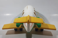 Vintage 1980 Quaker Oats Fisher Price Little People Airplane Jumbo Jet 13" Long Plastic Toy Aircraft