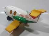 Vintage 1980 Quaker Oats Fisher Price Little People Airplane Jumbo Jet 13" Long Plastic Toy Aircraft