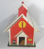 Vintage 1971 Fisher Price Little People 923 Play Family School 12" Long Toy School House Building