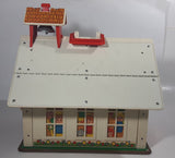 Vintage 1971 Fisher Price Little People 923 Play Family School 12" Long Toy School House Building